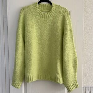 Pistola Light Green Crew Neck Sweater